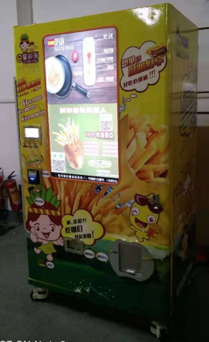 Máquinas fritas fritas fritas automáticas que vendem a máquina de venda automática de MachineFrench